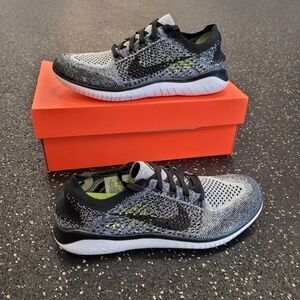 Nike Free RN Flyknit 2018 'Oreo' Women's Running S